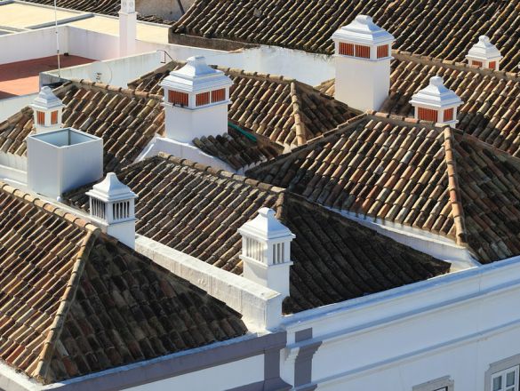 Tejados, cubiertas, azoteas, terrazas y balcones